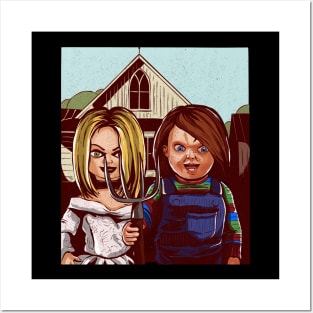 American Chucky Posters and Art